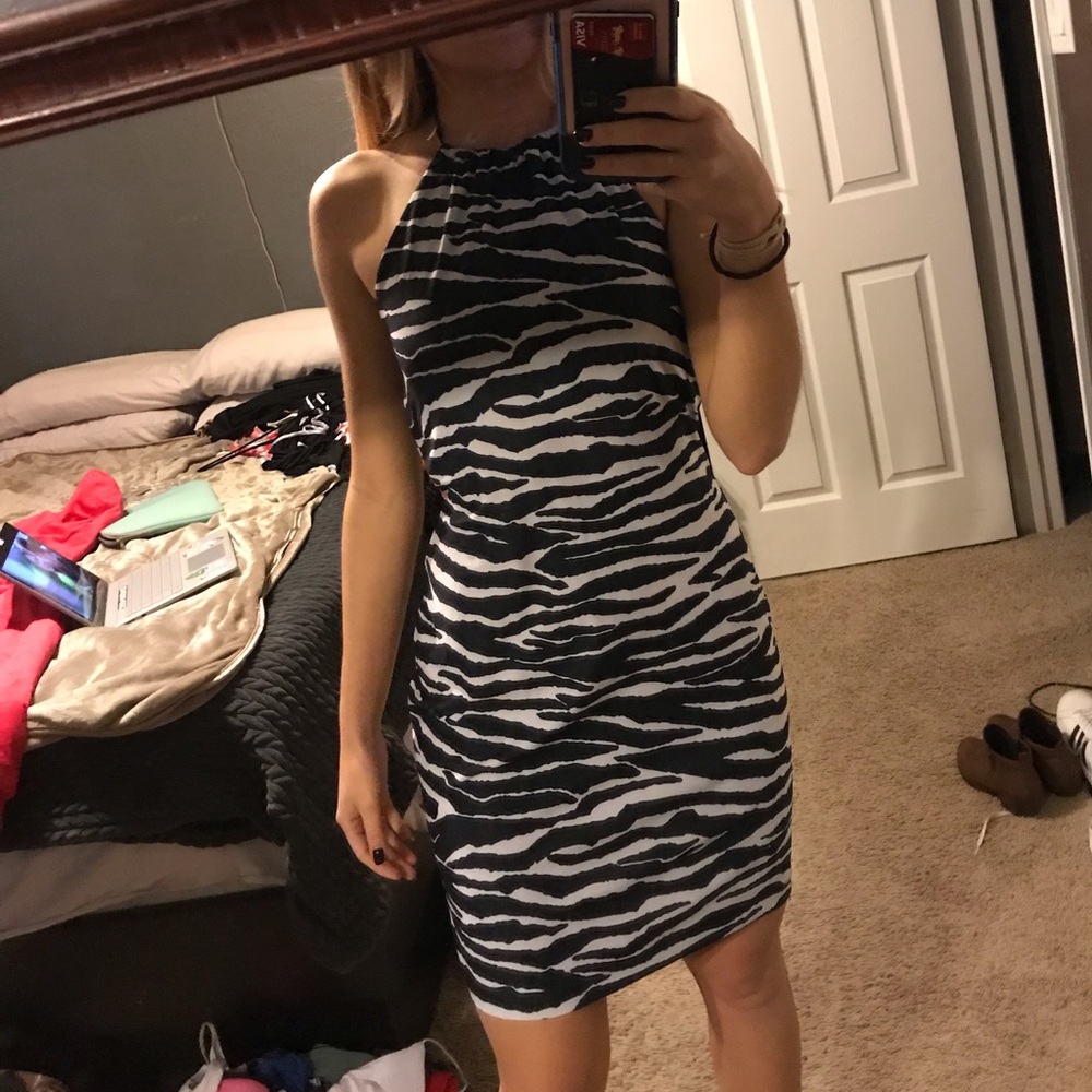 Zebra minidress
